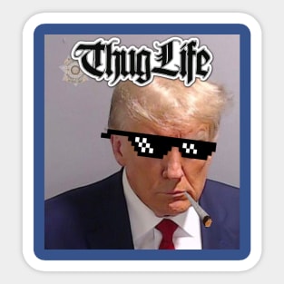 Trump Mugshot Sticker